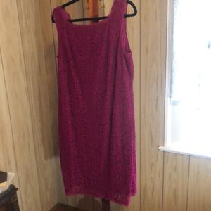 Adrianna Pappell sheath dress. Size 14W